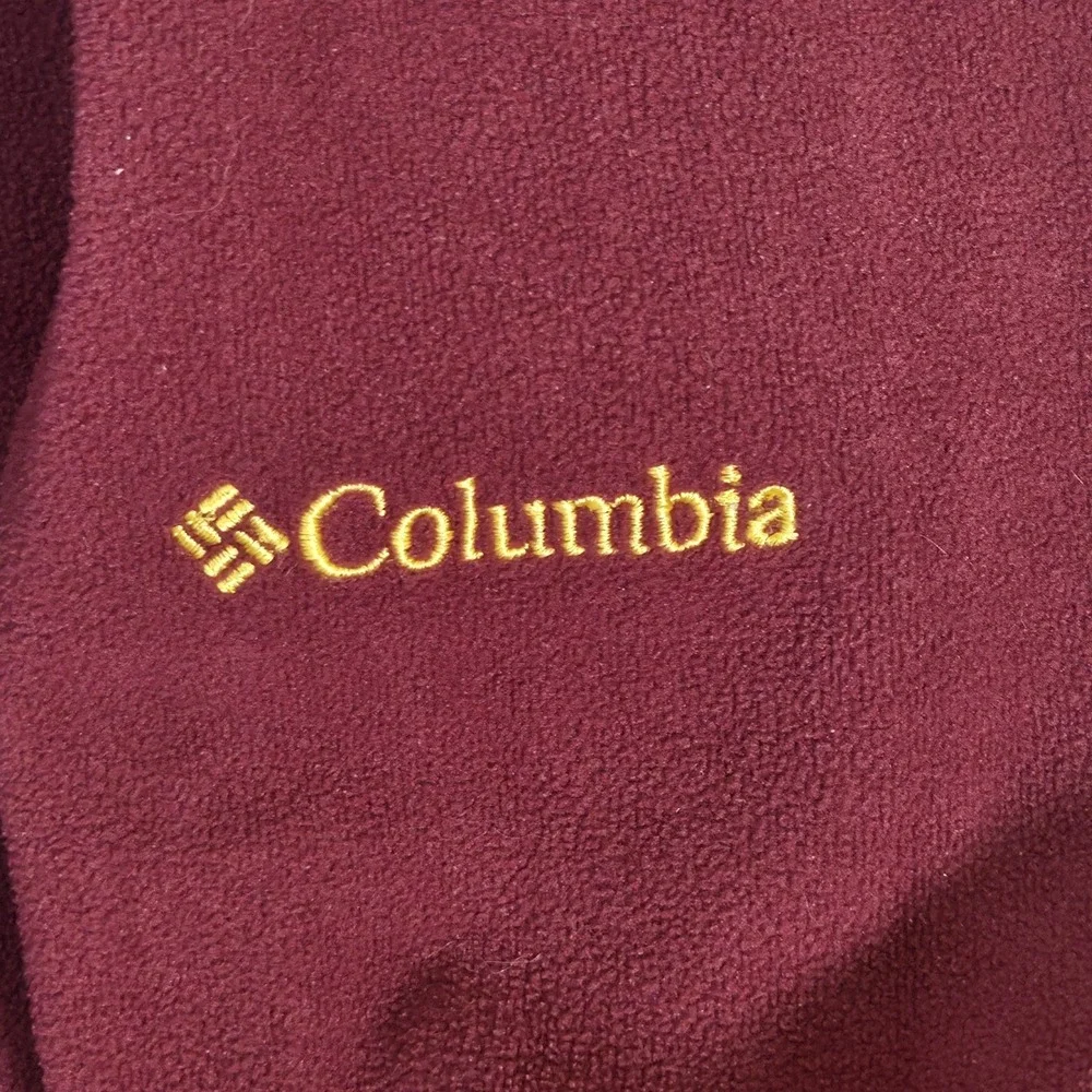 Columbia Sportswear Fleece Minnesota Gophers Hoodie Maroon Mens Medium Pullover